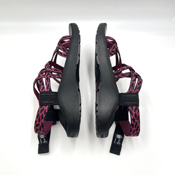 Chaco Womens ZCloud X2 Foliole‎ Magenta Pink Black Sport Sandals Shoes - Picture 8 of 12